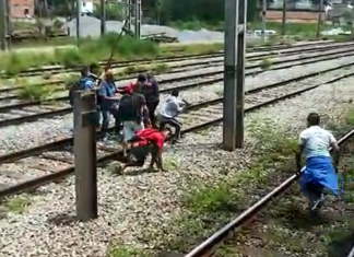 Seguranças da CPTM são agredidos por ambulantes em Carapicuíba