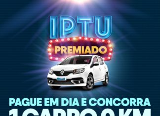 Carro será sorteado no IPTU Premiado 2019 em Itapevi Crédito: Pedro Godoy / Ex Libris - PMI Legenda: Um carro 0 km será o prêmio principal do IPTU Premiado