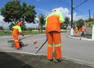 Prefeitura aumenta limpeza em Carapicuíba Limpeza Carapicuíba