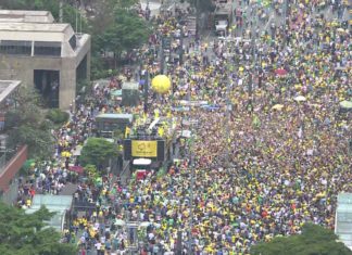 Sábado marcado por manifestações em todo país contra a decisão do STF