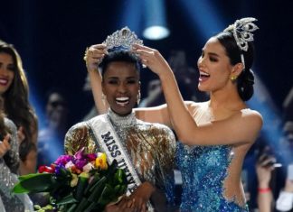 Miss África do Sul é eleita Miss Universo 2019 zozibini-tunzi-e-coroada-nova-miss-universo-1575864109801_v2_900x506