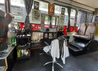 Empreendedor: morador de Carapicuíba monta barbearia em ônibus
