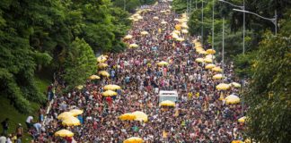 programação dos principais blocos de rua