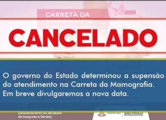 Carapicuíba cancela Carreta da Mamografia Carreta da Mamografia