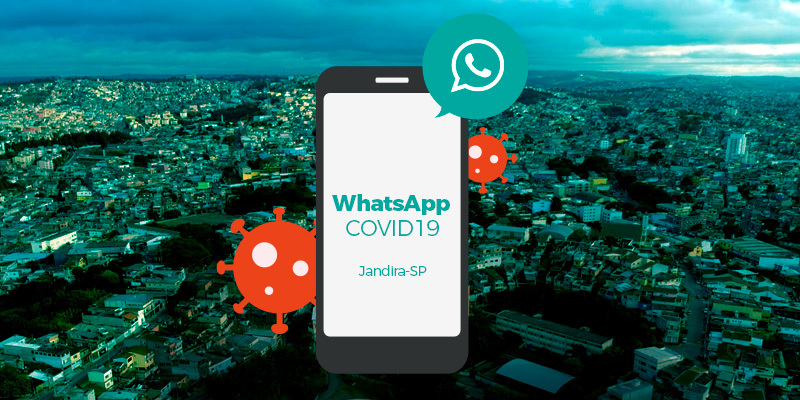 Prefeitura de Jandira lançou o WhatsApp Covid-19