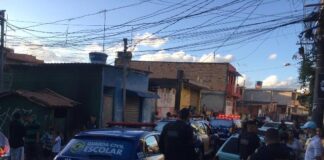 Guarda Civil Municipal (GCM) interrompeu um campeonato de futebol que estava acontecendo na rua Bom Jesus do Amparo, na Cohab 5.