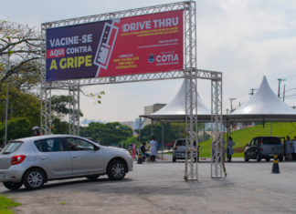 Vacinação contra gripe em Cotia focará em crianças, gestantes, puérperas e adultos (55-59) DRIVE-THRU DE VACINAÇÃO CONTRA A GRIPE TERÁ FOCO EM CRIANÇAS, GESTANTES, PUÉRPERAS E ADULTOS (55-59)
