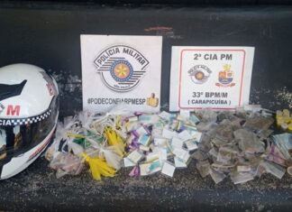 Indivíduo é detido com drogas e celulares roubados na Vila Municipal
