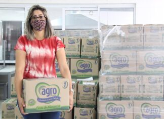 Cestas com itens da merenda são distribuídas pela quarta vez em Barueri