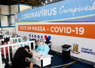 Carapicuíba é a cidade que mais realiza testes de Covid-19 na Região Oeste
