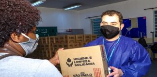 4ª etapa de distribuição do kit ‘Higiene e Limpeza Solidária’ é realizado em Carapicuíba