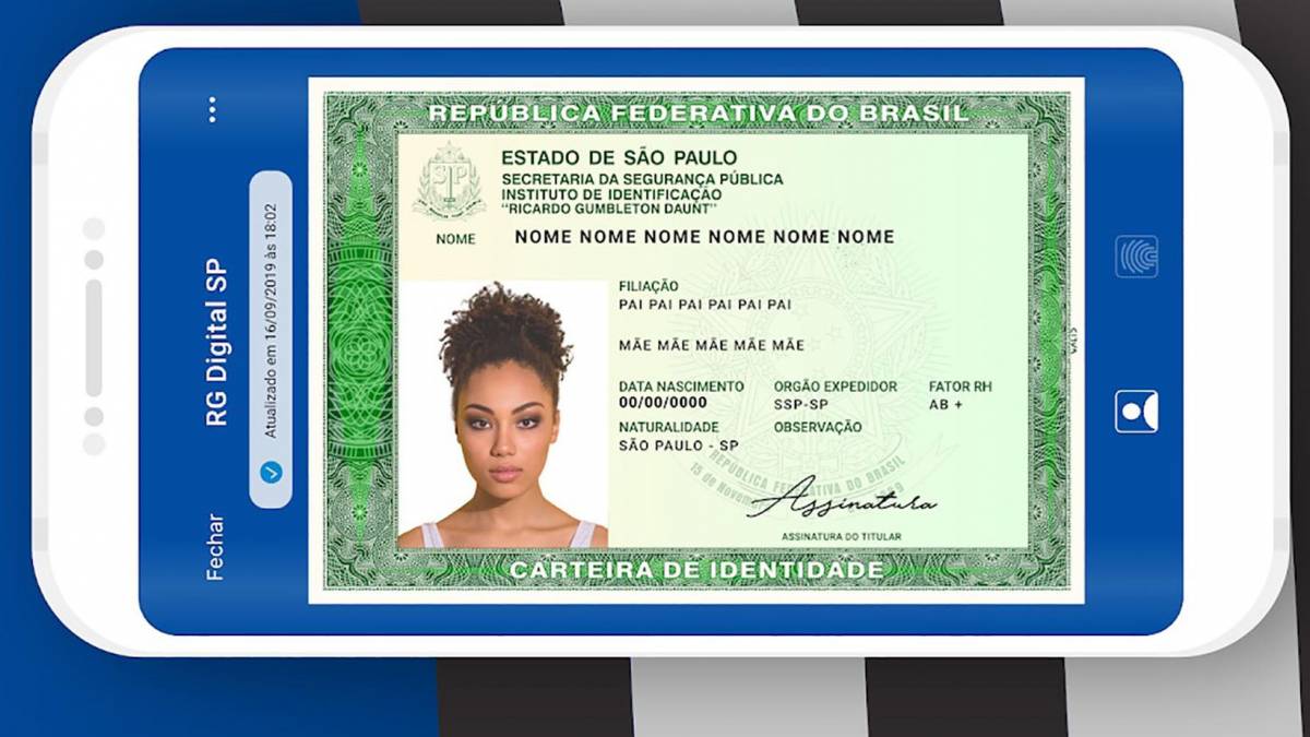Veja como adquirir a versão digital do RG