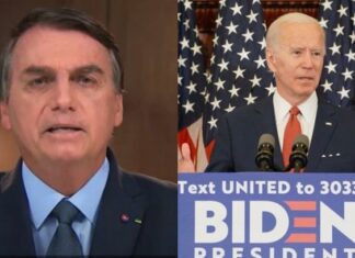 Bolsonaro lamenta fala de candidato à presidência dos Estados Unidos sobre Amazônia
