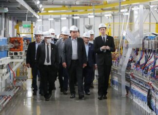 Bolsonaro inaugura linha de luz do acelerador de partículas