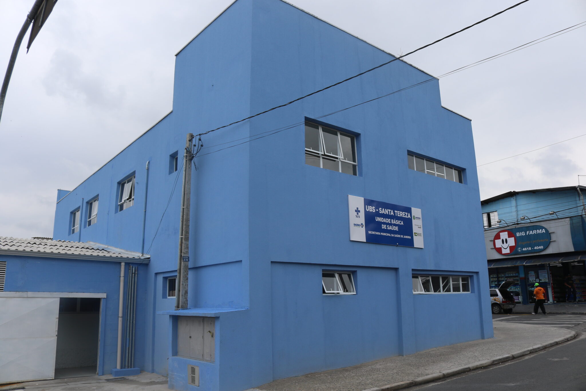 Jandira entrega ampliação da UBS do Tereza