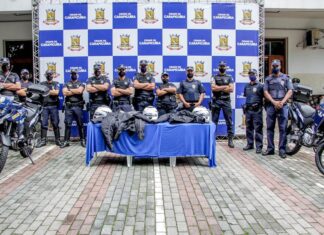 Carapicuíba empossa a 1ª subcomandante mulher da história da região oeste e entrega novas motos