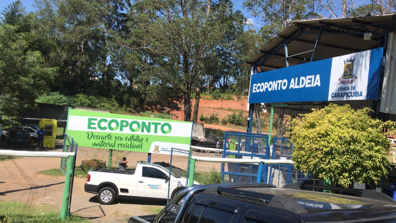 Ecopontos de Carapicuíba recolhem 88 mil toneladas de entulho nos últimos 4 anos
