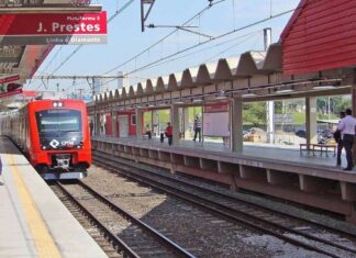 Homem é atropelado na estação de trem da CPTM de Carapicuíba
