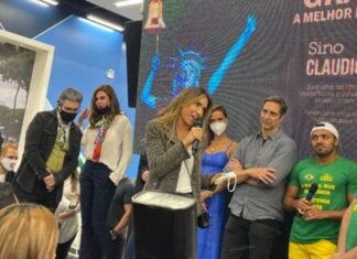 Famosos marcam presença na nova loja da Havan em Osasco