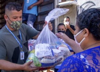 Prefeitura de Carapicuíba já arrecadou e distribuiu 3 mil cestas básicas à população