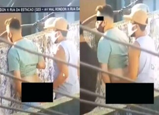 Três homens são flagrados fazendo sexo na passarela de Osasco