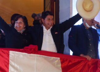 Presidente envia cumprimentos a Pedro Castillo por eleição no Peru