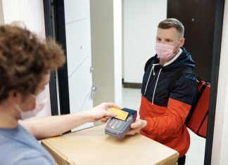 Pagamento entregador delivery
