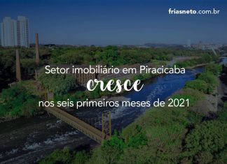 Setor imobiliário cresce nos seis primeiros meses de 2021