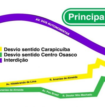 Trecho da linha 8 da CPTM e Av. dos Autonomistas serão interditados para megaoperação em Osasco