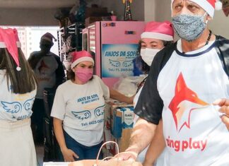 Zing Play distribui mais de 100 kits para famílias em vulnerabilidade no ABC