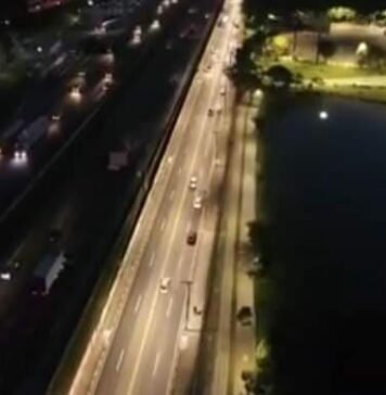 Em Carapicuíba, Marginal do Ribeirão ganha luz de led