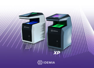 IDEMIA lança uma nova geração de terminais de impressão digital sem contato
