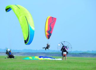Brasil recebe pela 1ª vez um mundial de paramotor clássico FAI