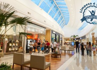 Serviços de limpeza para shoppings ganha importância após a pandemia
