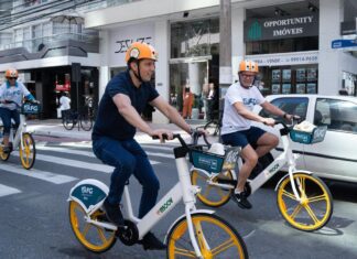 Balneário Camboriú passa a contar com sistema de bikes compartilhadas