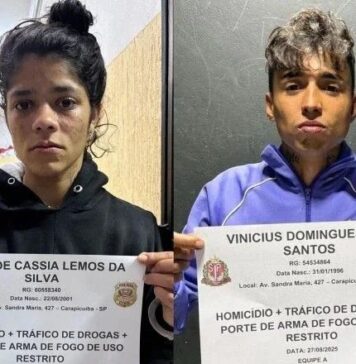 Casal é preso em flagrante em Carapicuíba suspeito da morte de menina de 3 anos