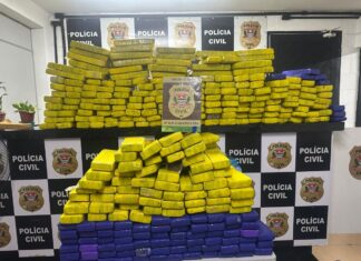 Ação policial em Carapicuíba resulta na apreensão de mais de 330 kg de maconha